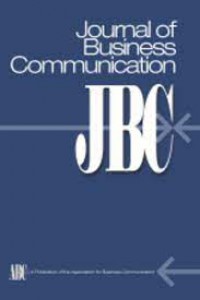 Image of Journal of Business Communication JBC